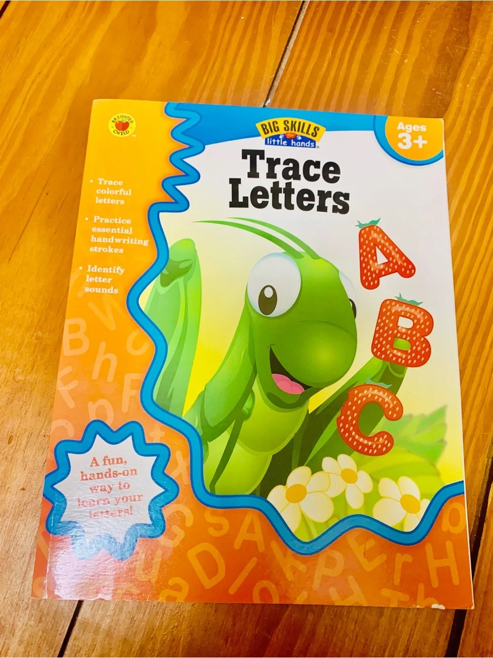 Trace Letters & Trace Numbers Activity Books - Red, Green